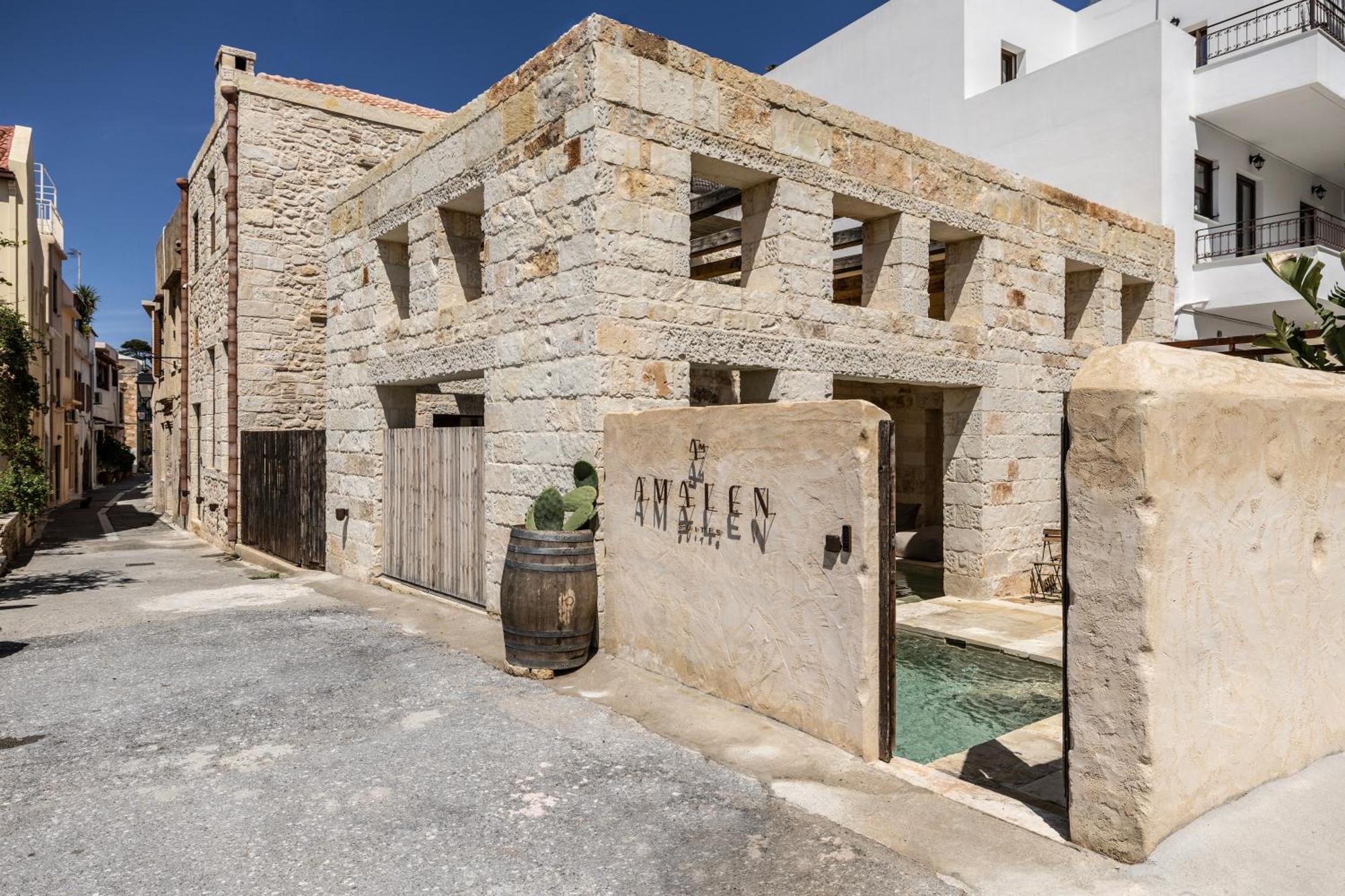 Amalen Suites Adults Only Rethymno Exterior foto